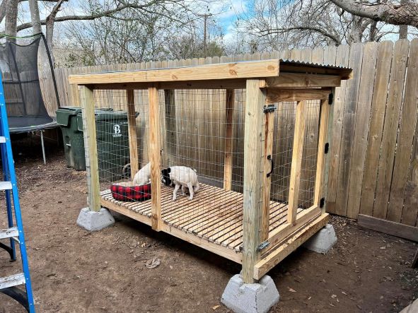 Outdoor Dog Kennel Boone Custom Builds LLC